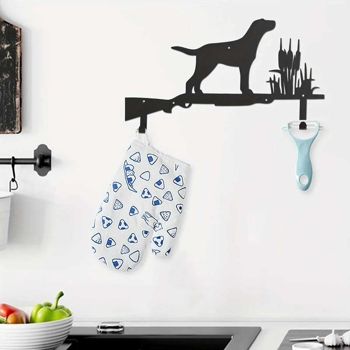 

CIFBUY Household Multi-Purpose Clothes Bag Key Hanger , Wall Decoration Key Hooks, Wall-mounted Key Holder Easy To Install