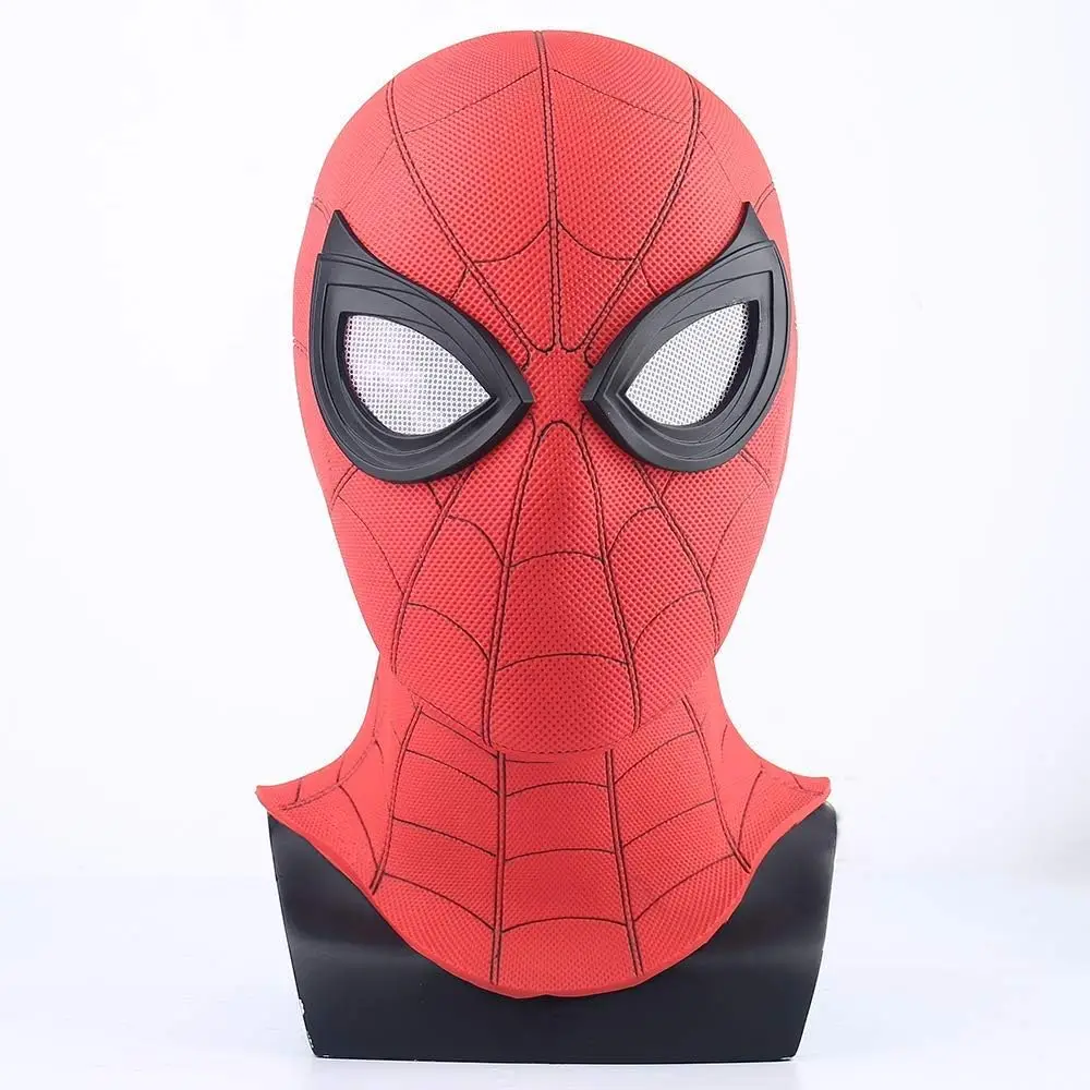 Spider Super Hero Man Mask Red Spider Classic Mask Halloween Latex Mask Costume Party Prop