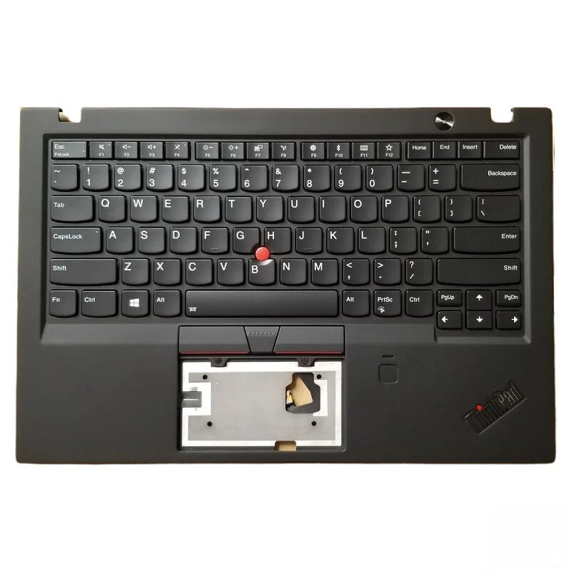 OEM Replacement  For 2018 Lenovo Thinkpad X1C X1 Carbon 6th Palmrest C Shell Keyboard FPR 01YR537