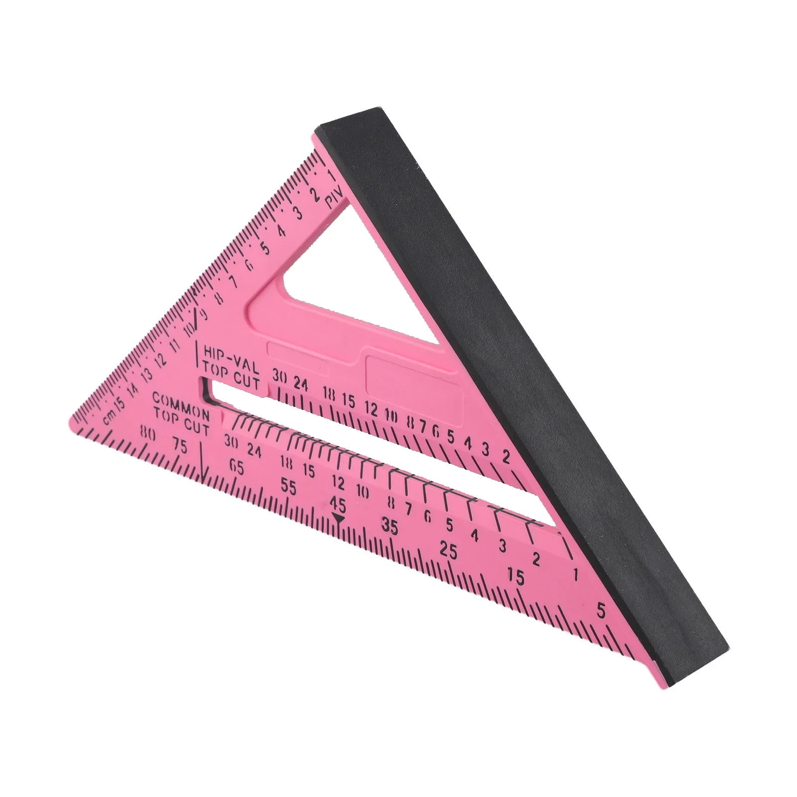 Exquisite Craftsmanship Measuring Tool 12 Inch Carpentry Triangle Ruler Sturdy Base Design Versatile Carpentry Tool