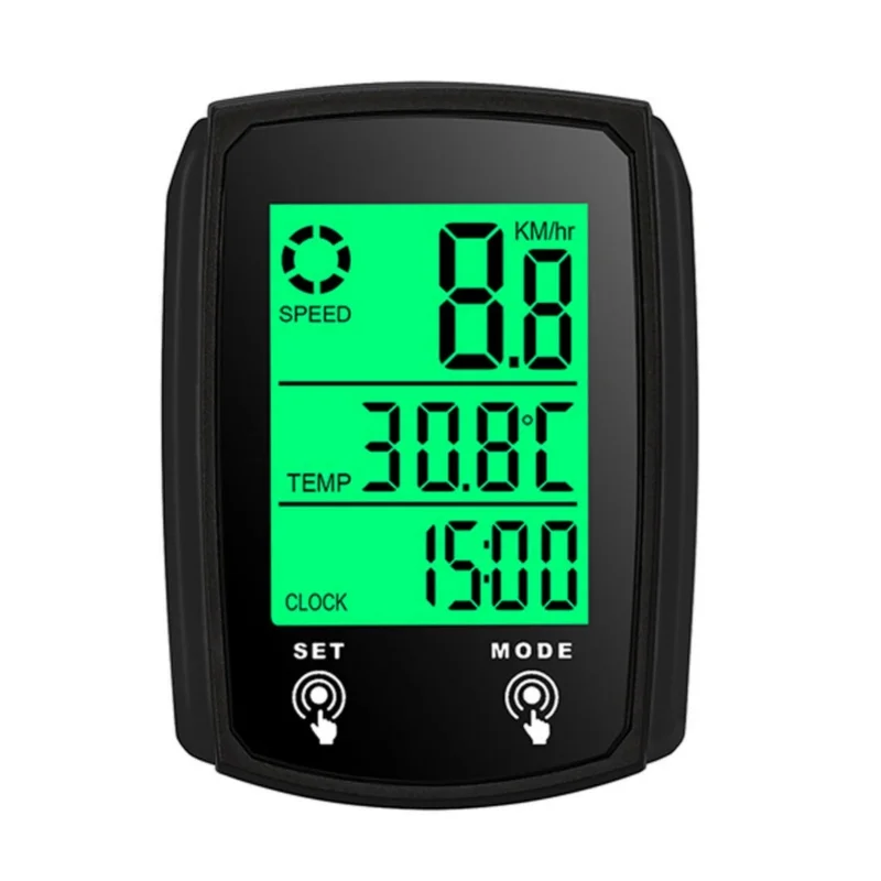 

Проводной велокомпьютер с LED-дисплеем, цифровой спидометр-одометр, сенсорный экран, водонепроницаемый, с подсветкой, для горных велосипедов