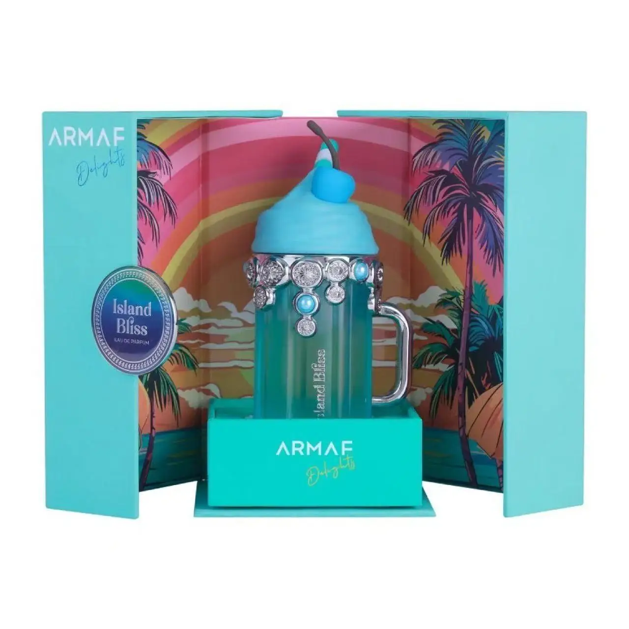 

Armaf YUM Delights - Island Bliss Men -3.4 oz EDP spray, Light and long-lasting fragrance