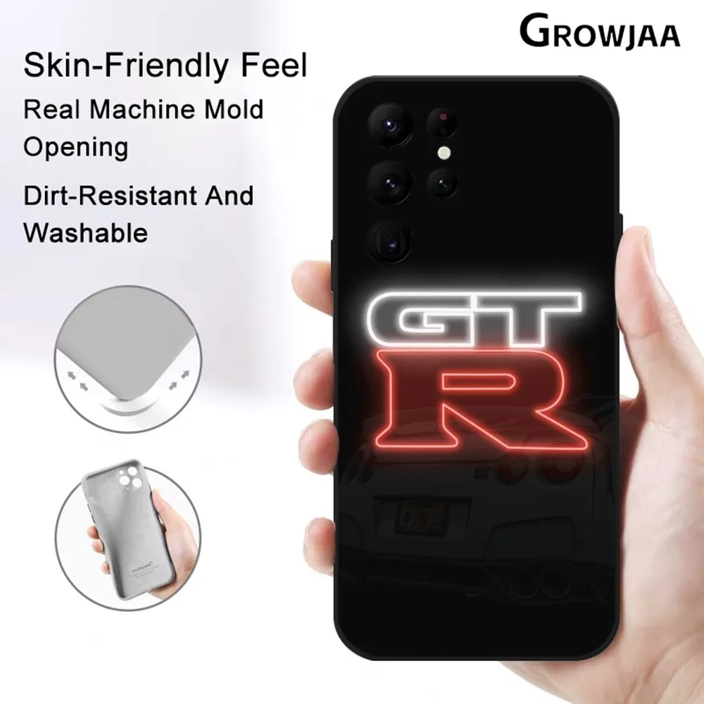 

Чехол для телефона Japan JDM Sports Car GTR для Samsung Galaxy S25 S24 S22 S23 Ultra S21 S20 Plus 5G, защитный силиконовый чехол