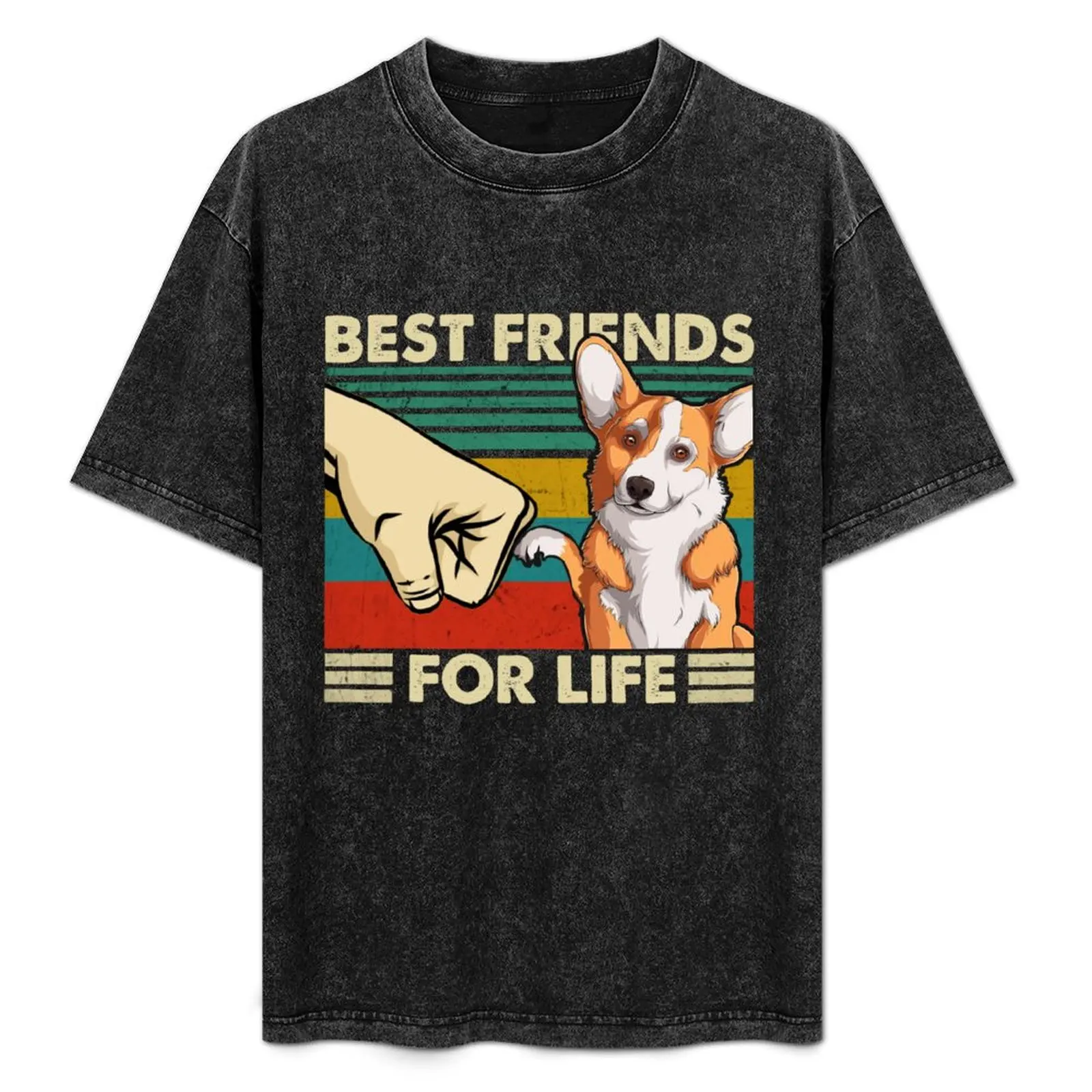 

Корги кофе летающая футболка винтажная аниме рубашка возвышенная негабаритная футболка с рисунком футбольная футболка винтажная мужская футболка