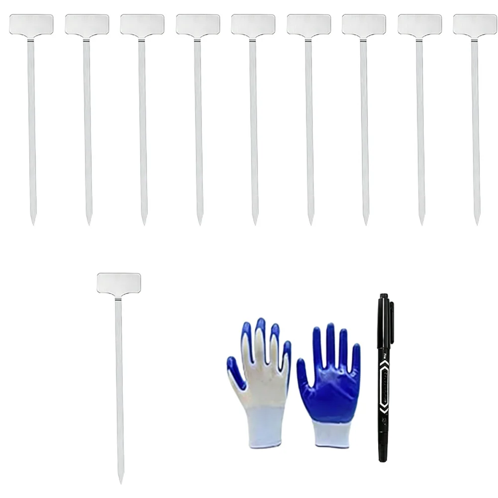 Garden Labeling Garden Plant Labels for versatile Plant Identification Tags 201 Stainless Steel Plastic Stakes Included