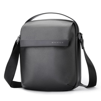 Men's Crossbody Bag Fashion Classic Sling Bag Waterproof Simple Business Multifunction Bag Applicable to 8.6 inch IPad
