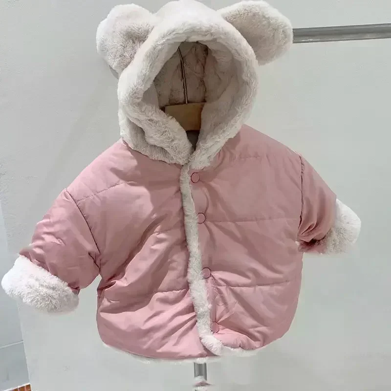 2023 Children Kids Jackets for Girls Coat Winter Boy Girl Hoodies Clothes Newborn Baby Outwear Outfits Toddler Kid Clothing 0-7Y