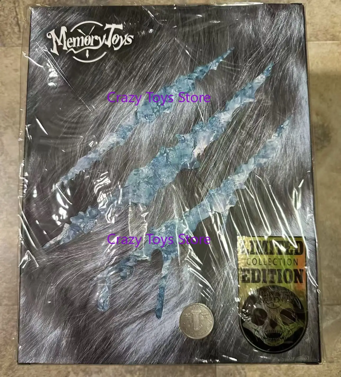 متوفر في المخزون MemoryToys 1/10 مغامرين العالم غاضب الدب الرجال الأبيض نموذج 22 سنتيمتر Druid الحيوان اليتي عمل الشكل لعبة نموذج