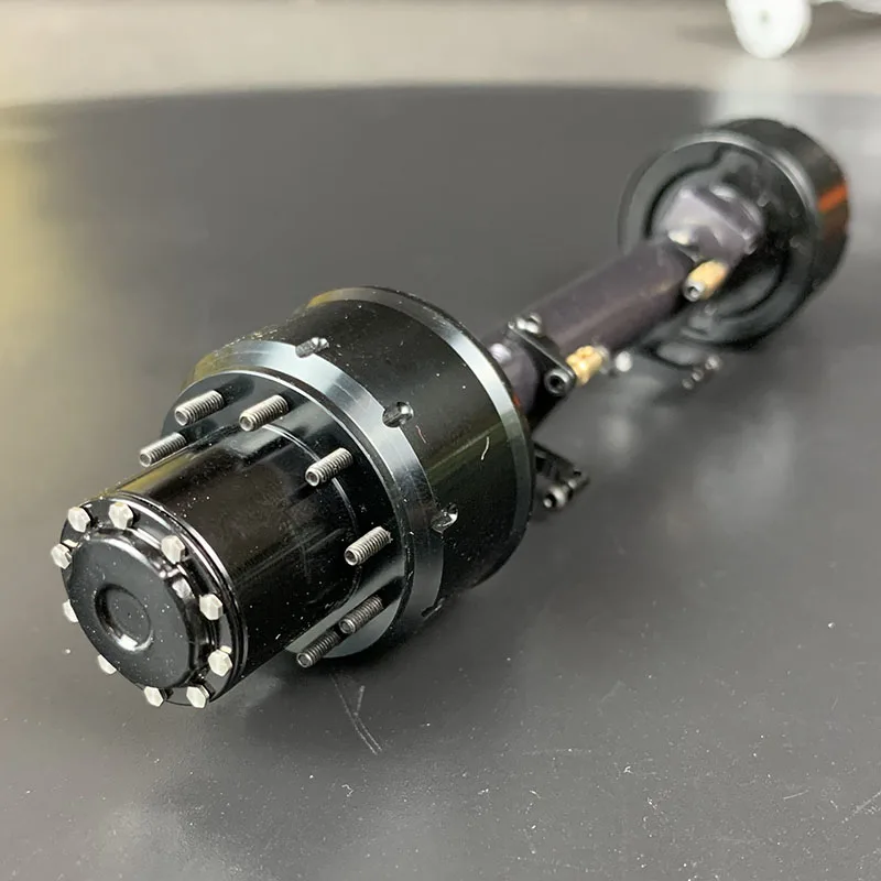 1:14 スケール メタル シミュレーション ベアリング アクスル ブレーキ機能付き タミヤ RC トラック SCANIA 770S R620 VOLVO BENZ Arocs MAN TGX 車用