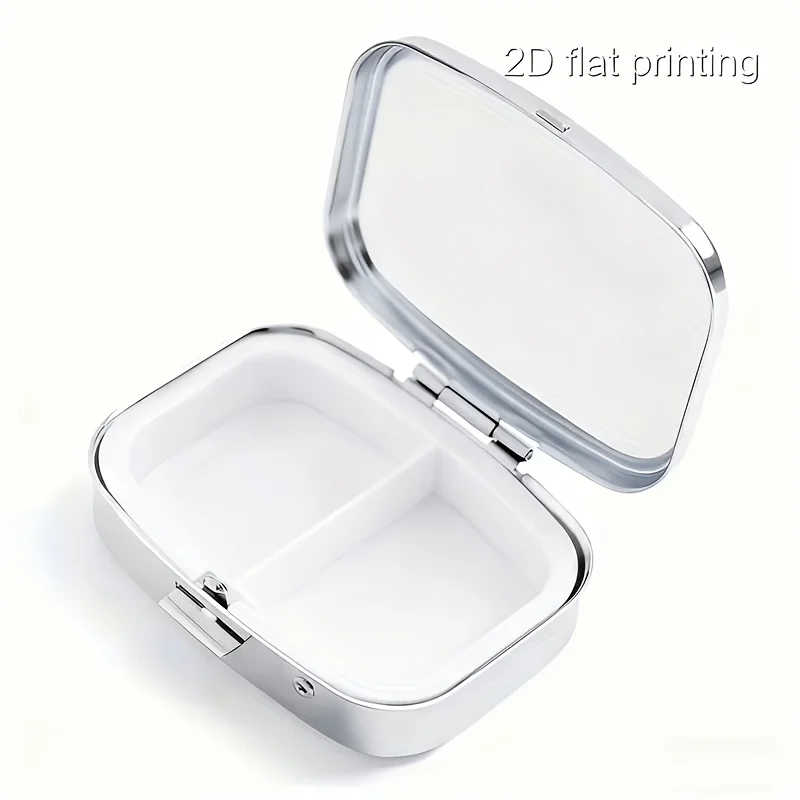 Single-piece, flat, vintage bandana pattern square double-compartment storage box, featuring colorful glass windows that create a soft, hazy effect, suitable for travel and everyday use. Unique creativity view 2