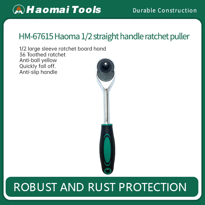 

HaoMai гаечный ключ с храповым механизмом, автоматический двойной направляющий большой Fly, 36 зубчатый инструмент для домашнего авторемонта