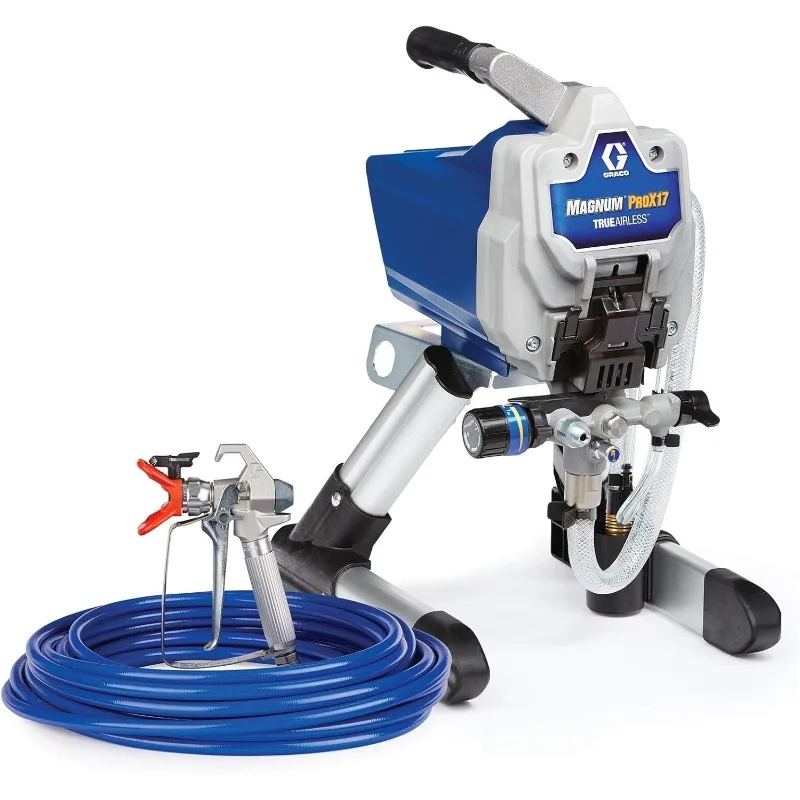 

Graco 17G177 Magnum ProX17 Stand Paint Sprayer, Grey/Blue