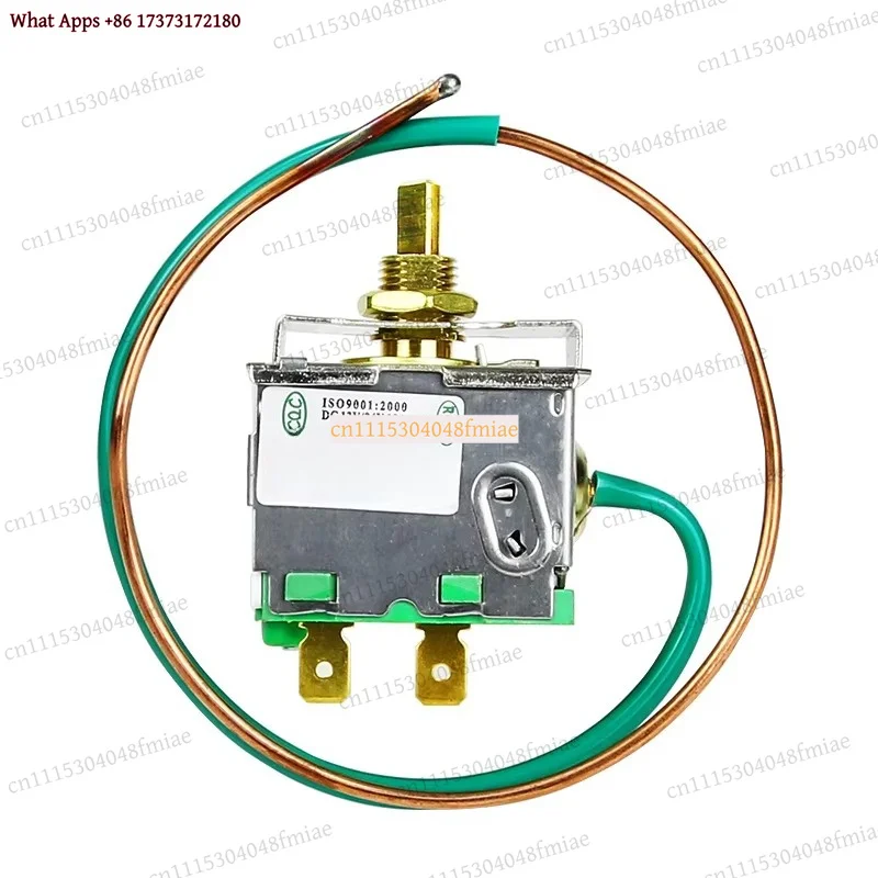 12V 24V Universal Thermostat Rotary Switch with Capillary Tube Air Conditioner Evaporator