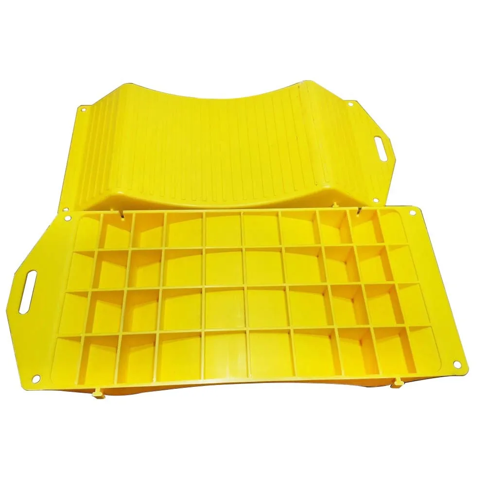 Tire Protector Ramp Vehicle Storage Ramp Group Curve Low Profile Ramp Car Anti slip Tire Pad Block RV Outdoor Accessories