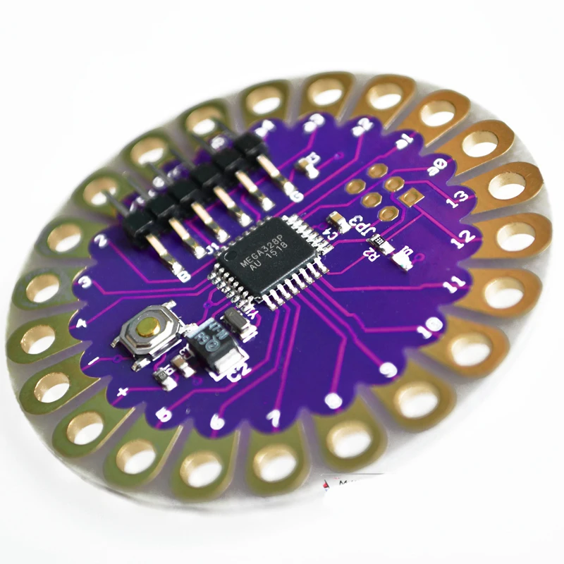 LilyPad 328 Main Board ATmega328P 16M  Board will run from 2V to 5V