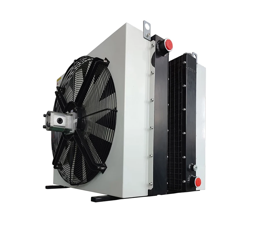 Factory Made Cheap Heat Exchanger Aluminum Hydraulic Oil Radiator Hydraulic Oil Cooler with Fan 3000btu 6000btu