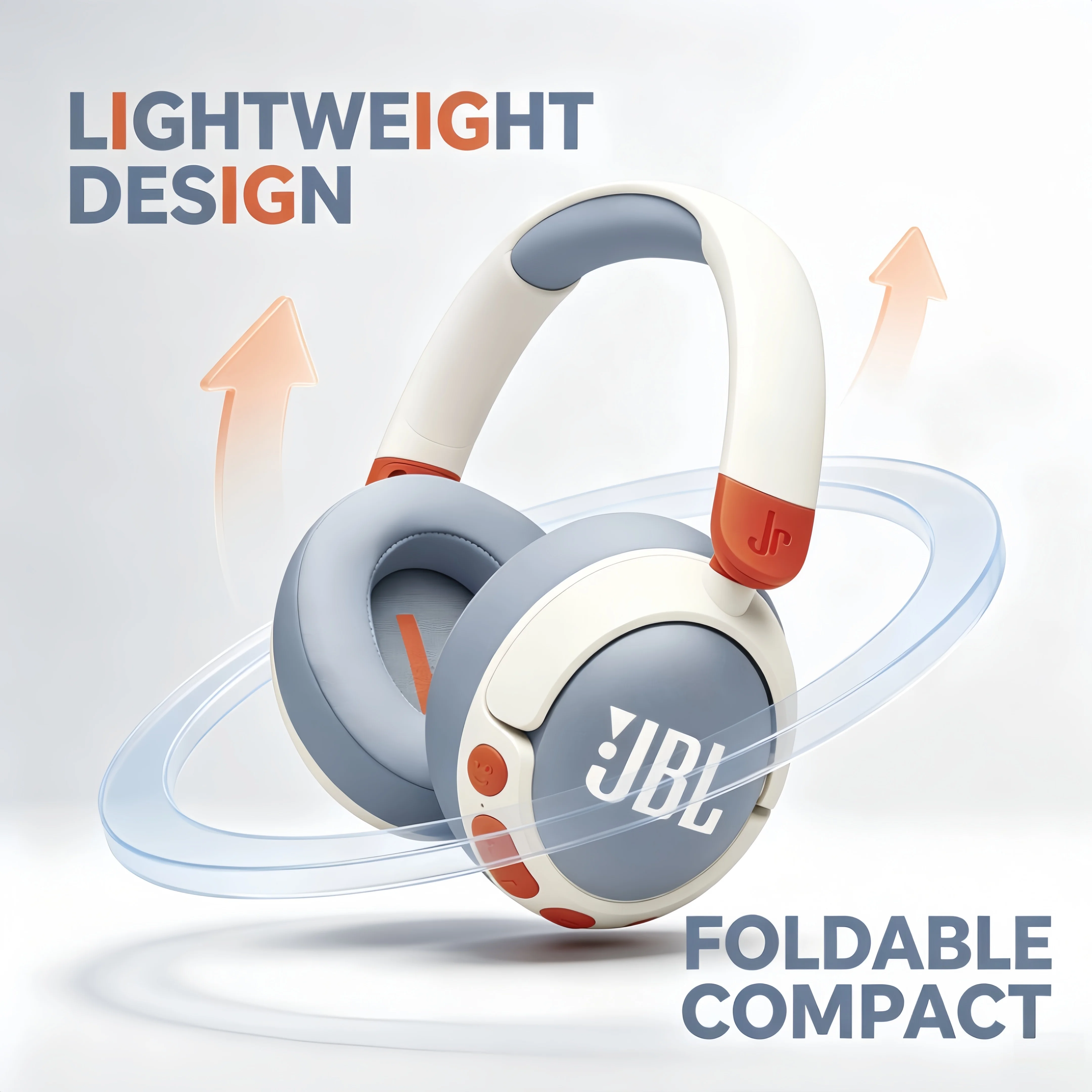 JBL Junior 470NC Children's Wireless In-Ear Noise-Canceling Headphones, with extended battery life, quick charging, and wireless view 2