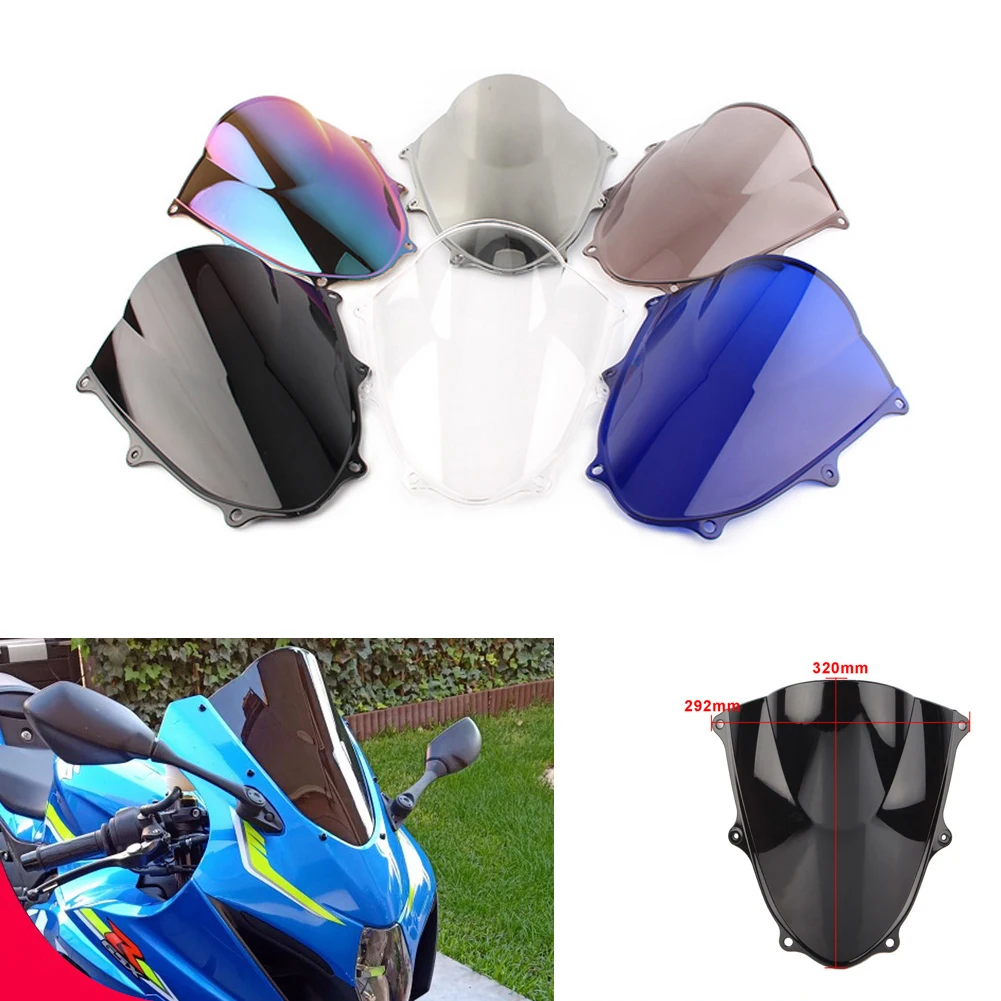 

Motorcycle screen Windshield WindScreen Screen Deflector Protector For Suzuki GSX-R1000 GSXR1000 GSX-R GSXR 1000 K17 2017-2021