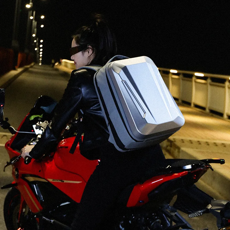 Cycling Business Computer Bag Chaoku 17.3 Large Capacity Waterproof Hard Shell Motorcycle Helmet Bag Travel Locomotive Equipment