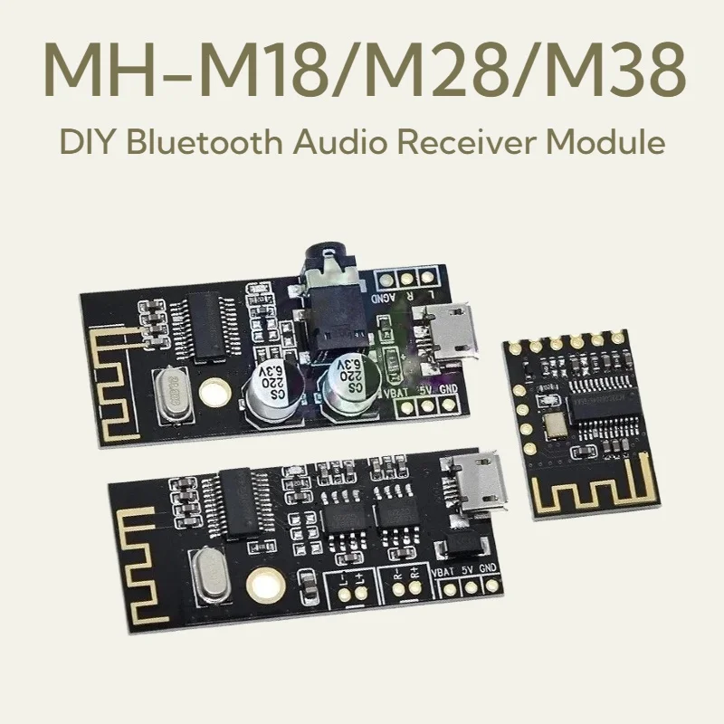 1/2PCS MH-MX8/M18/M28/M38 Wireless Bluetooth Audio Module 4.2 Stereo Lossless Hi-Fi HIFI DIY Modification