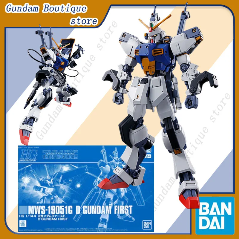 

Bandai Genuine HG MWS-19051G D GUNDAM FIRST Anime Action Figure Robot Collectible Assembly Model Toys Ornaments Gift Children