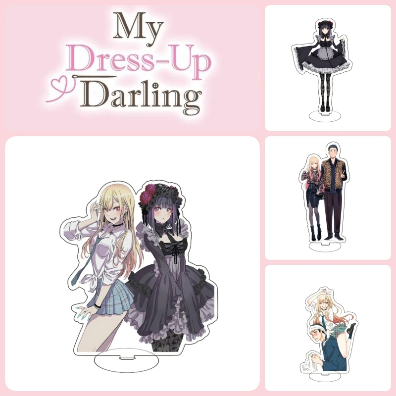 

My Dress-Up Darling Anime peripheral Toys Wakana Gojo Acrylic Stand Action Figure Kaiemon Kitagawa Desktop Stand Model Gifts
