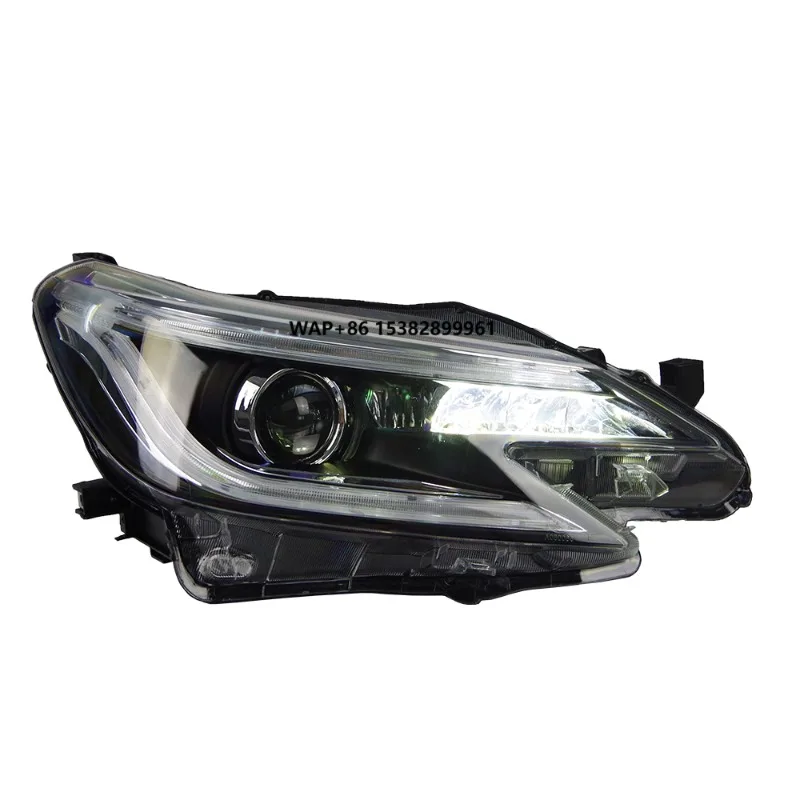 For Mark X Reiz 2013-2018 H7 Car Front Light Upgrade High Configuration LED Demon of Eyes Headlight Accessories Assembly