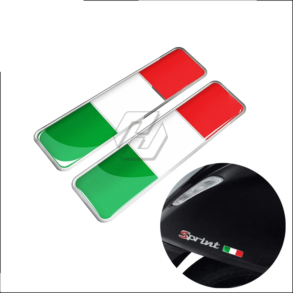 For PIAGGGIO VESPA GTS GTV LX Stickers 3D Resin Italian Stickers Motorcycle AVT Bicycle Stickers Decoration