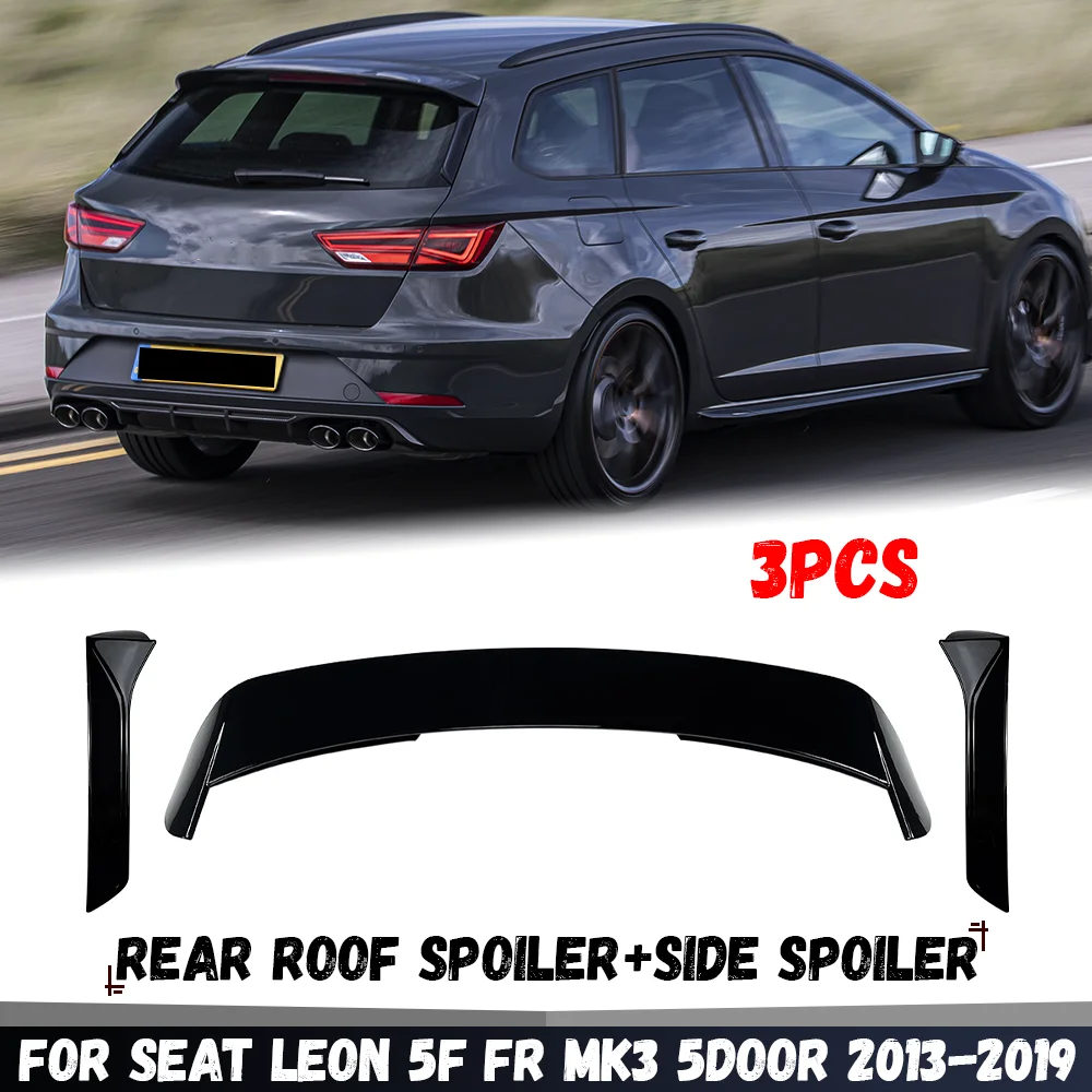 

Задний спойлер на крышу багажника, фиксированный, для Seat Leon 5F FR MK3 5-дверный 2013-2019