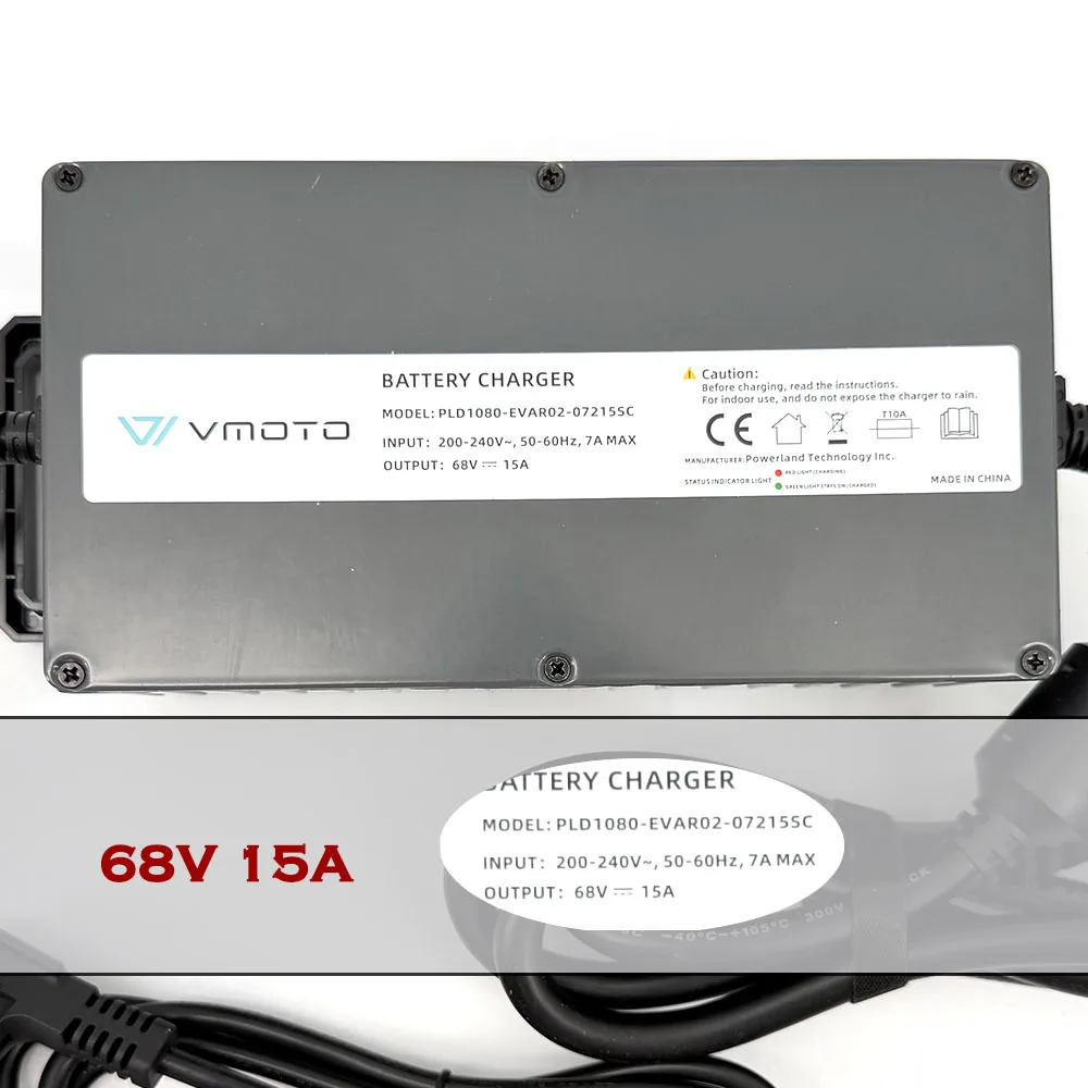 Fit Super Soco CPX SocoCPX VMOTOCharger Special Charger 68V 15A For Super Soco CPX SocoCPX VMOTO