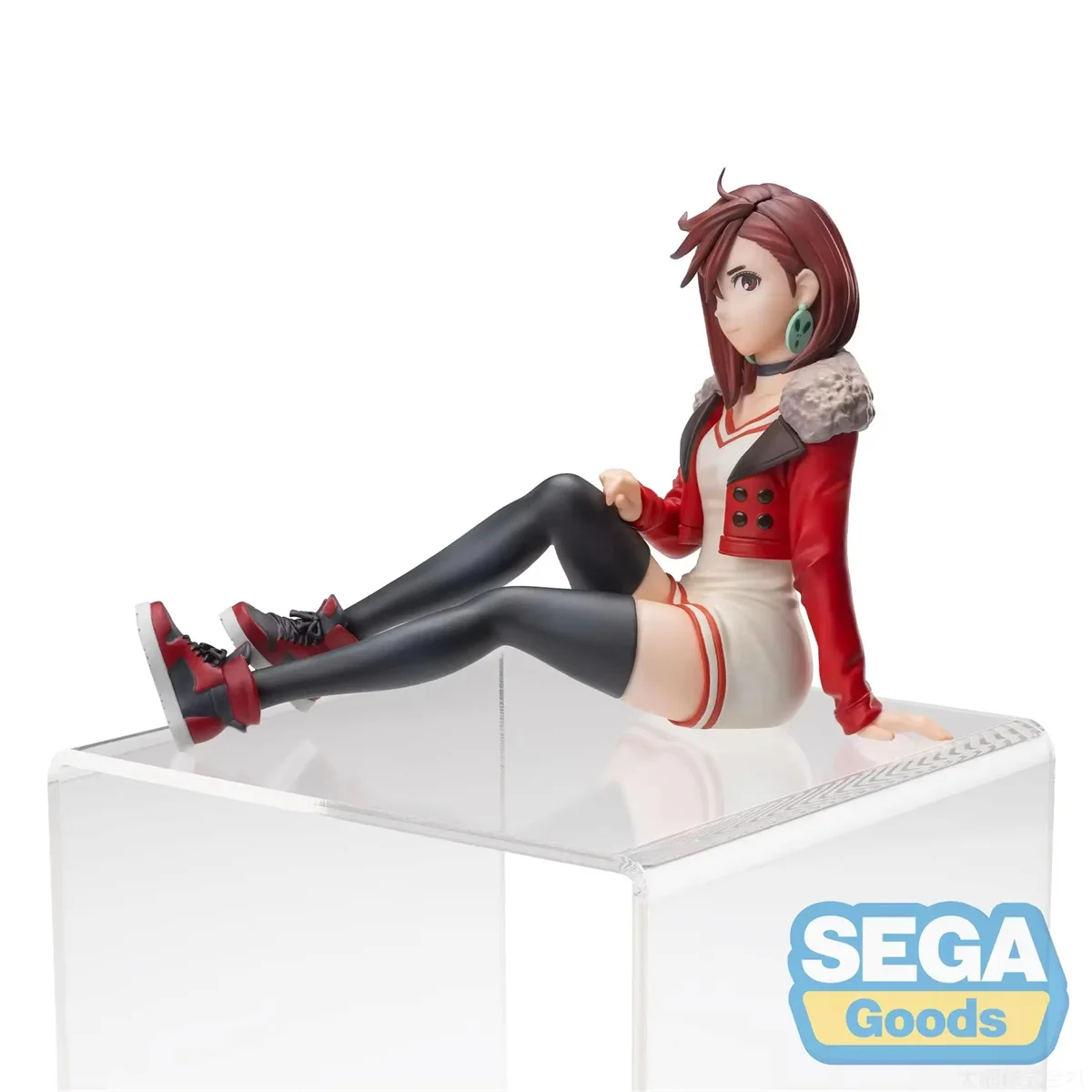재고 있음 SEGA 오리지널 PM Chokonose 피규어 애니메이션 Dandadan Momo Ayase 액션 피규어 Collectible Model Toy 동상 장식품 선물