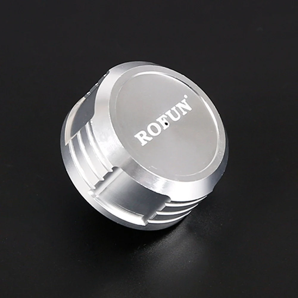 T89C  Cnc Metaloil Pot Cover Assembly for 1/5 ROVAN KM BAJA 5B 5T 5B 5SC TRUCK RC CAR Toys Parts,Silver