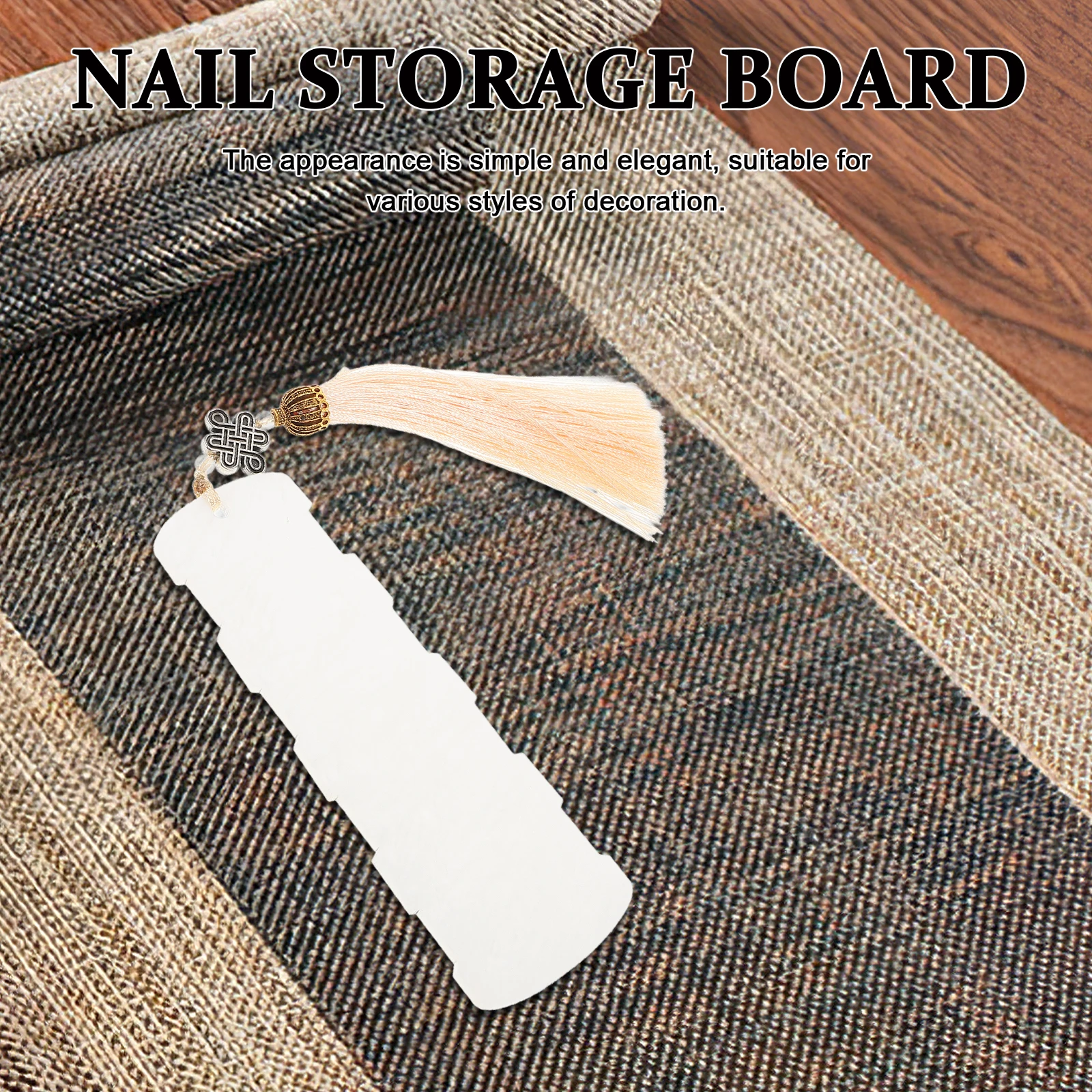 

Nail Storage Board Guzheng Finger Nail Plates Acrylic Fabric Wrap Card Space Saving Durable Guitar Picks Accessories Chinese