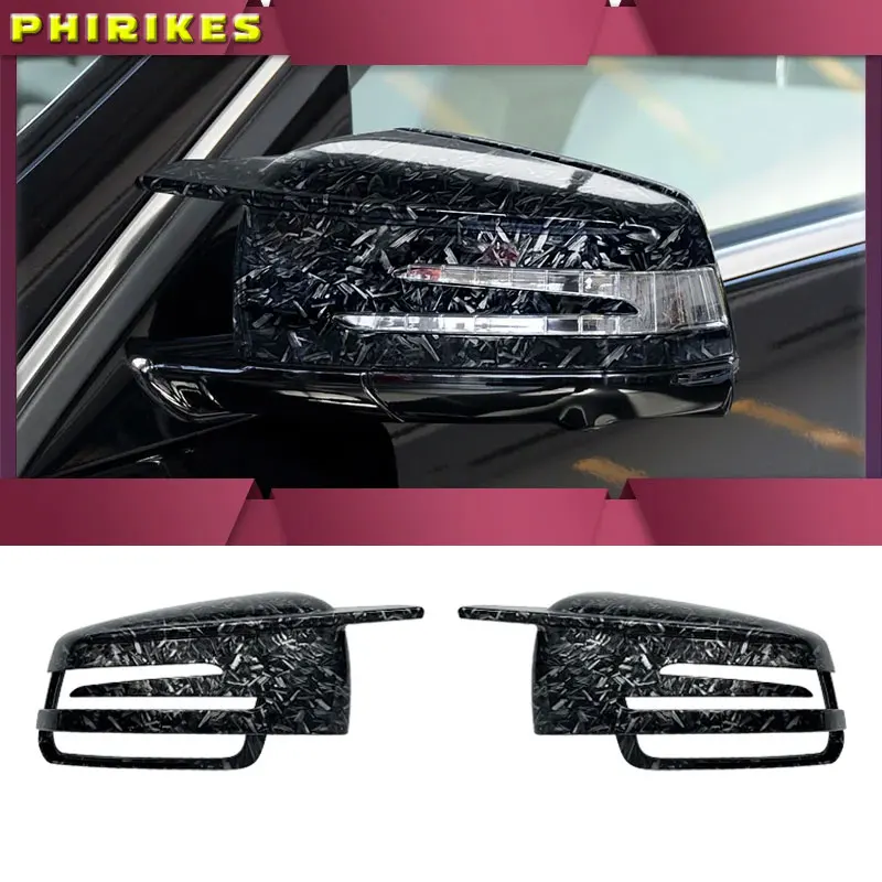 

Для Mercedes-Benz W176 W246 W212 W204 C117 X156 X204 W221 C218 A B C E S CLA GLA GLK Class: черные накладки на боковые зеркала, замена