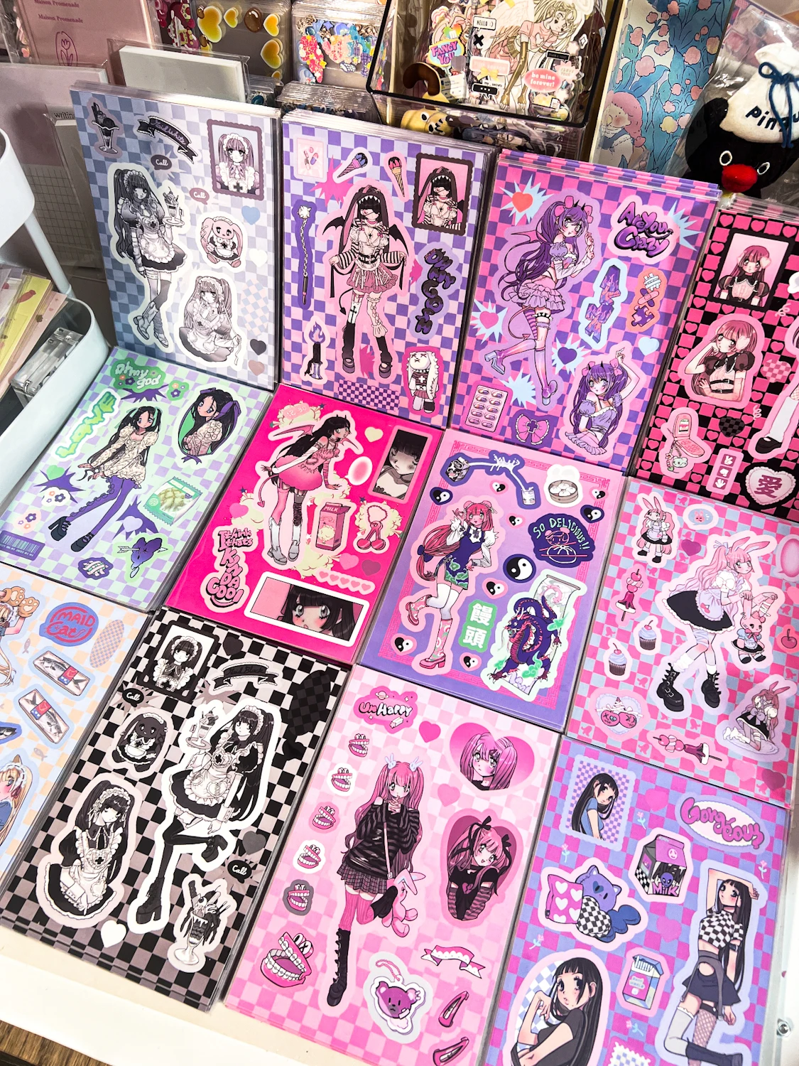 Imagem -04 - Skysonic-bobo Girls Journals Kpop Idol Cartão Álbum Adesivo Agenda Papelaria Coreano Decorativo Nova Chegada Folhas