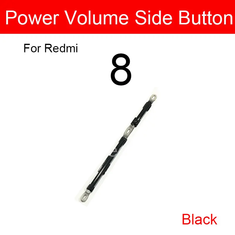 Power Volume Side Button Flex Cable For Xiaomi Red Rice Redmi 8 Rice8 M1908C3IC MZB8257IN M1908C3II M1908C3IG M1908C3IH Parts