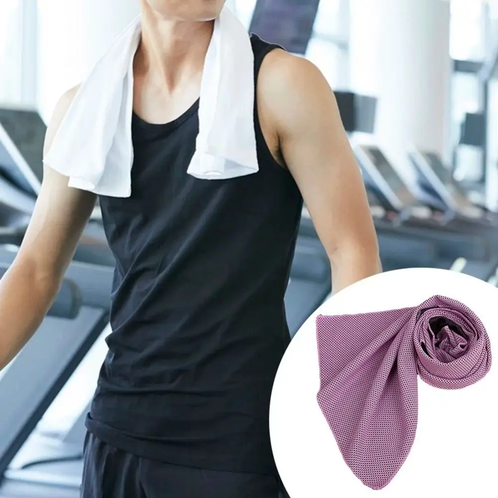 Breathable Quick Dry Fitness Cool Towel Soft Silica Gel Sports Quick Dry Cool Towel Microfiber Mini Quick Drying Towel Sports