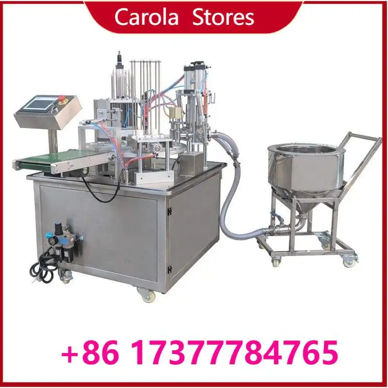 Multi-functional Soap Packaging Machine, Hotel Round Soap Pleat Wrapper, Coated Paper Sealing & Liquid Sachet Packaging