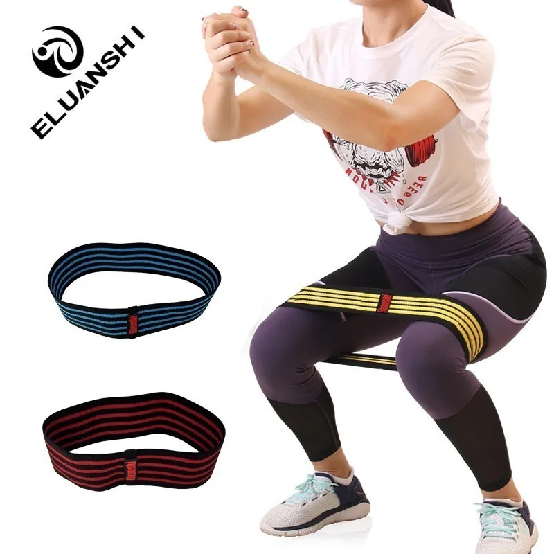 Rubber elastic Resistance bands elastica Hip Band rower gum for Fitness gym Equipment mini sport for athletic workout ELUANSHI