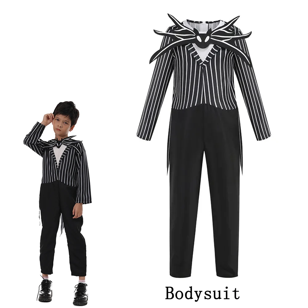 Kinder Mädchen Hexen-Cosplay-Kleid Fledermaus-Zauberer-Hut-Outfit Halloween Karneval Party Gruseliges Fancy Tutu-Kostüm für Kinder – Detail 10