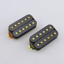 1 Set Original Genuine  Epi Electric Guitar Alnico Humbucker Pickups  Gold Black