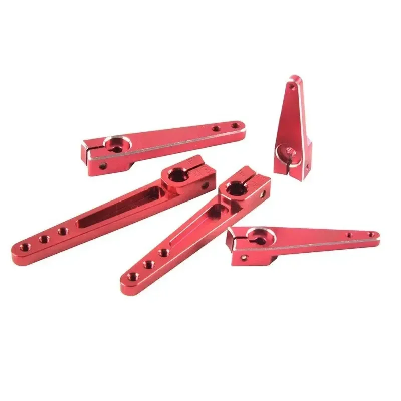 Servo bocina de brazo de dirección de aluminio 25T, 1/1, 25/1,5/1,75/2 pulgadas para modelo RC, avión, coche sobre orugas, barco, helicóptero cuadricóptero FPV