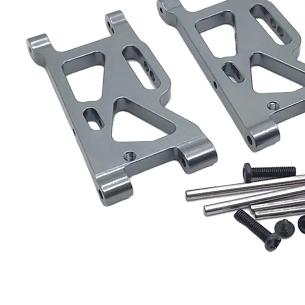 Kit de Suspension de remplacement de précision de bras oscillant avant de voiture RC en alliage métallique pour modèles de course à l'échelle Wltoys 1/12 1/14