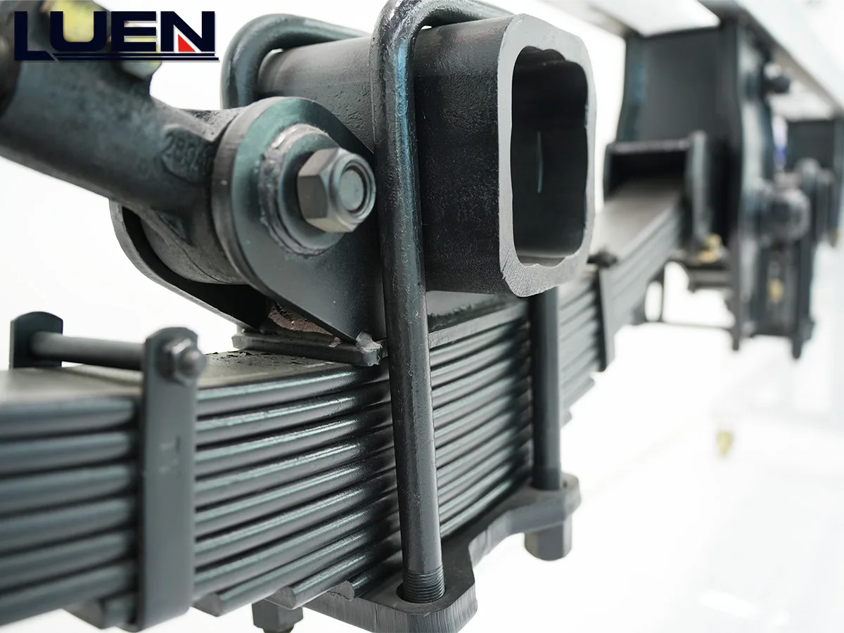 For American Underslung Mechanical Suspension with Leaf Spring for Trailer Parts & Accessories