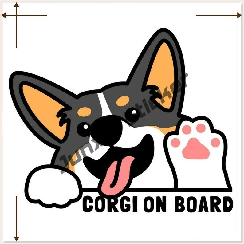 Puppy on Board Car Sticker Puppy Dog on Board Sticker for Cars Dog Bumper Car Sign Pet Window Car Sticker Dog In Car Sticker