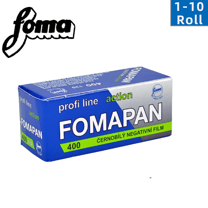 filme negativo preto e branco classico de foman subembalagem rolls iso 400 rolo rolos rolos rolos 10 rolos 120 mm 01