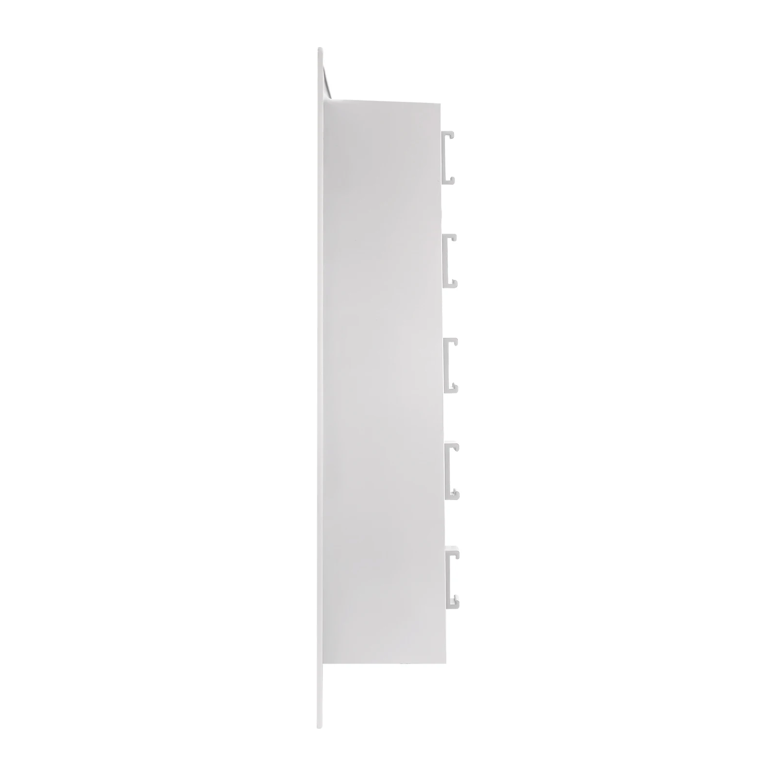 Imagem -05 - Slot Linear Padrão Grelhas de ar Difusor Ventilação de ar Teto Parede Piso Registro Decorativo Branco 14x8