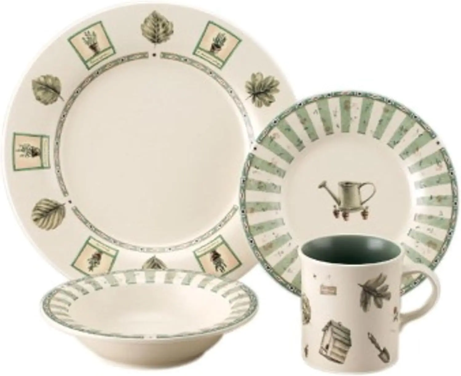 

Naturewood 16-Piece Stoneware Dinnerware Set (Service for 4)