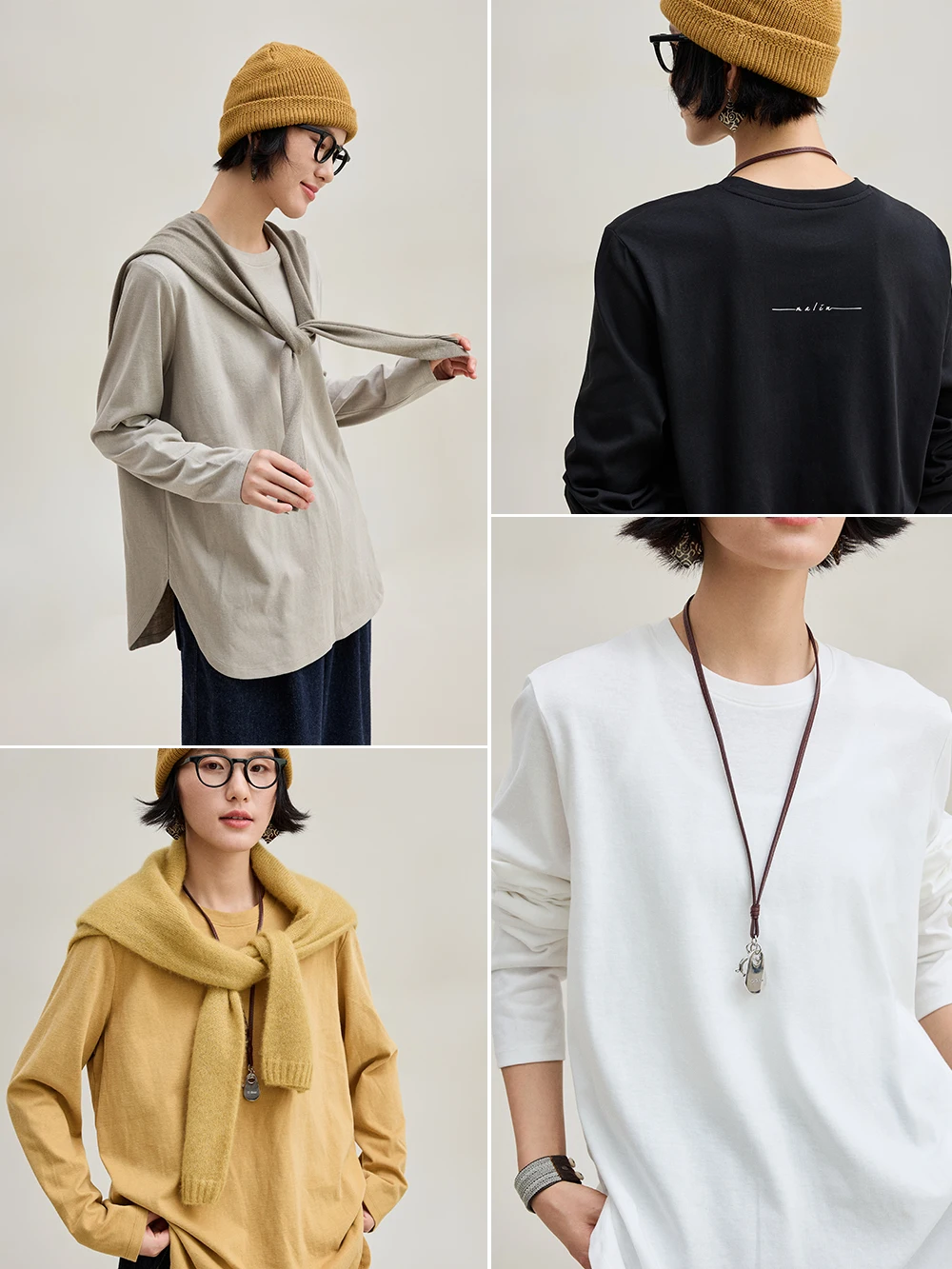 

Новая женская футболка Mallin Spring из смесового хлопка, приталенного кроя, с длинным рукавом, круглым вырезом и принтом, повседневная, свободная, модная