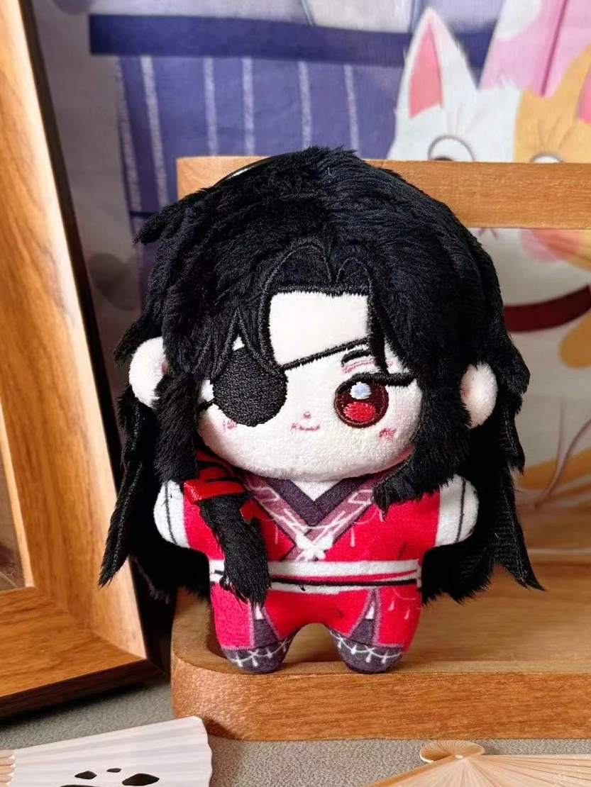 

12cm Tian Guan Ci Fu Plush Heaven Officials Blessing Hua Cheng Xie Lian Qing Xuan Stuffed Dolls Toy Key Chain Christmas Gift
